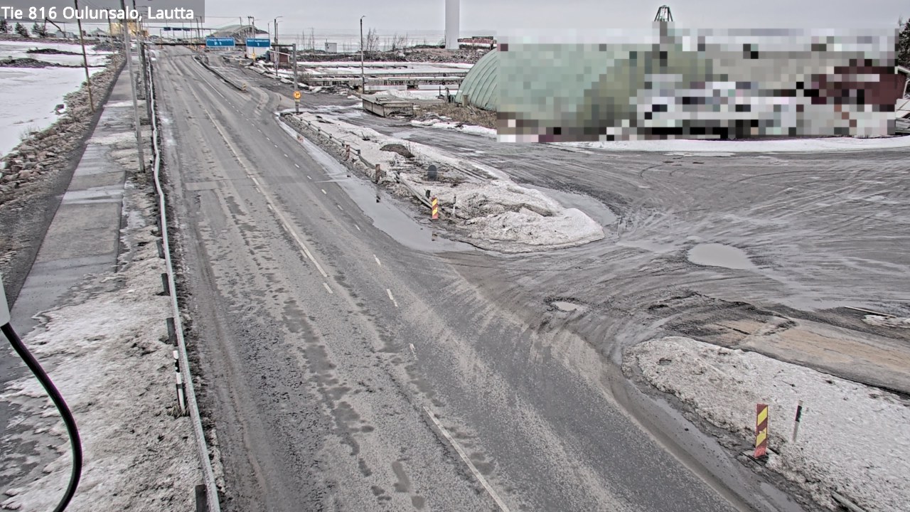 Kelikamerat Kuva Tie 816 Oulunsalo, lauttaranta, Oulu, Pohjois-Pohjanmaa