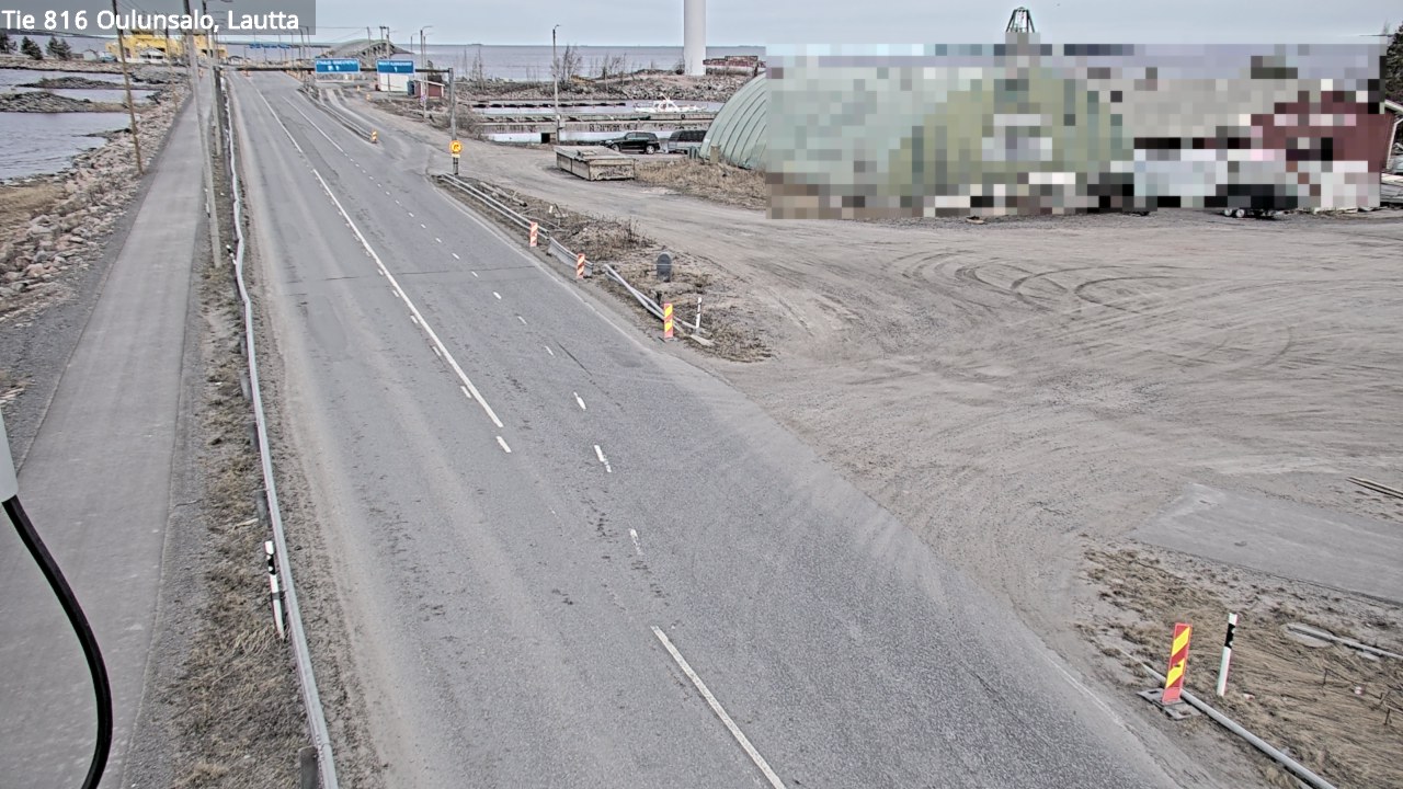 Weather Camera Image Road 816 Oulunsalo, Oulu, Pohjois-Pohjanmaa