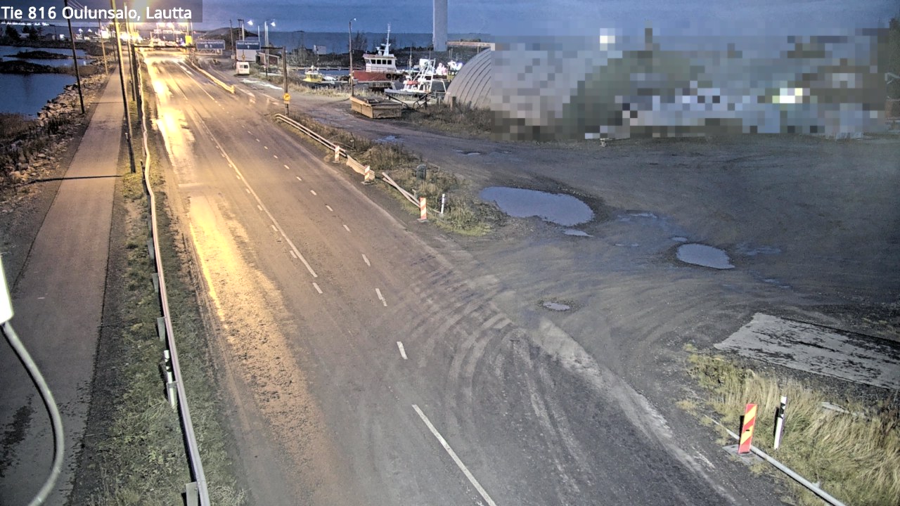 Kelikamerat Kuva Tie 816 Oulunsalo, lauttaranta, Oulu, Pohjois-Pohjanmaa