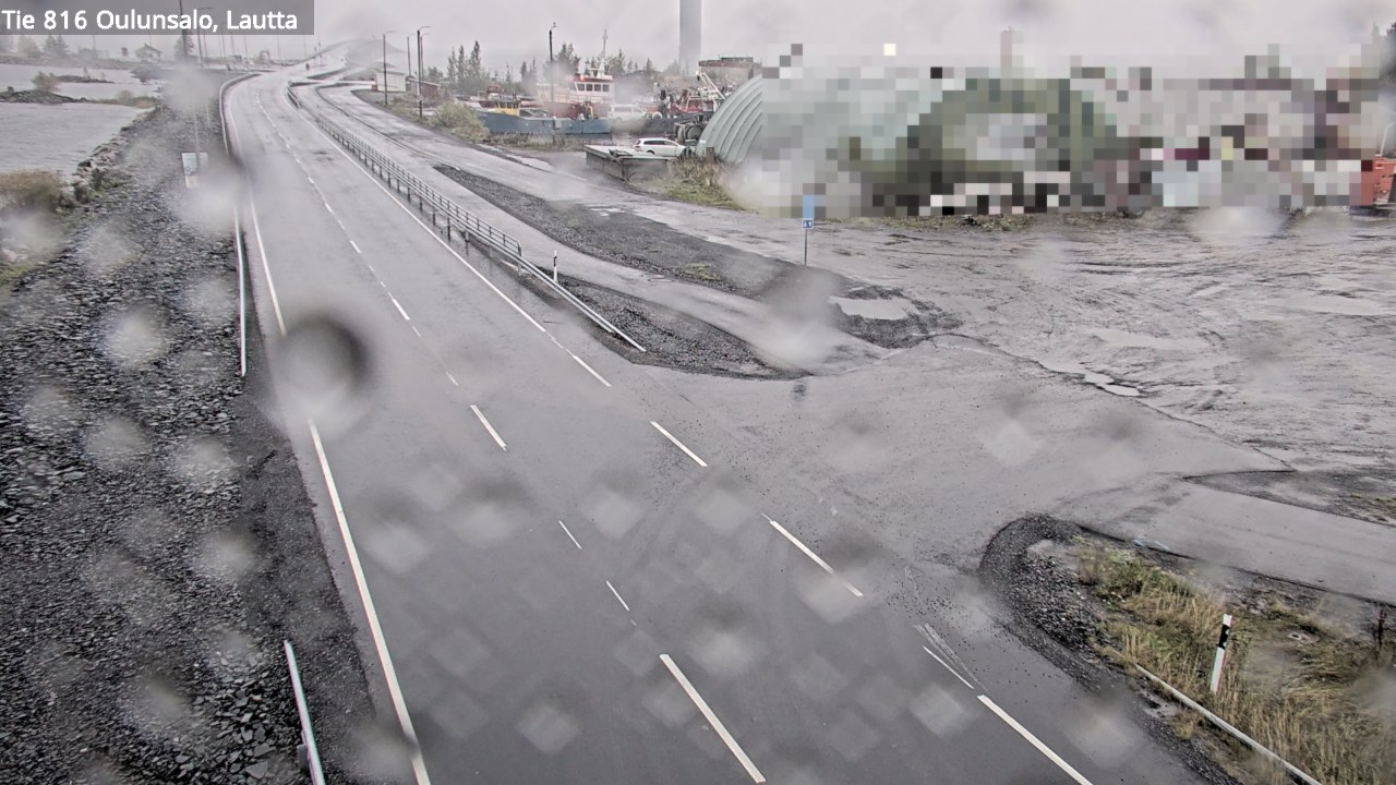 Weather Camera Image Väg 816 Uleåsalo, Oulu, Pohjois-Pohjanmaa