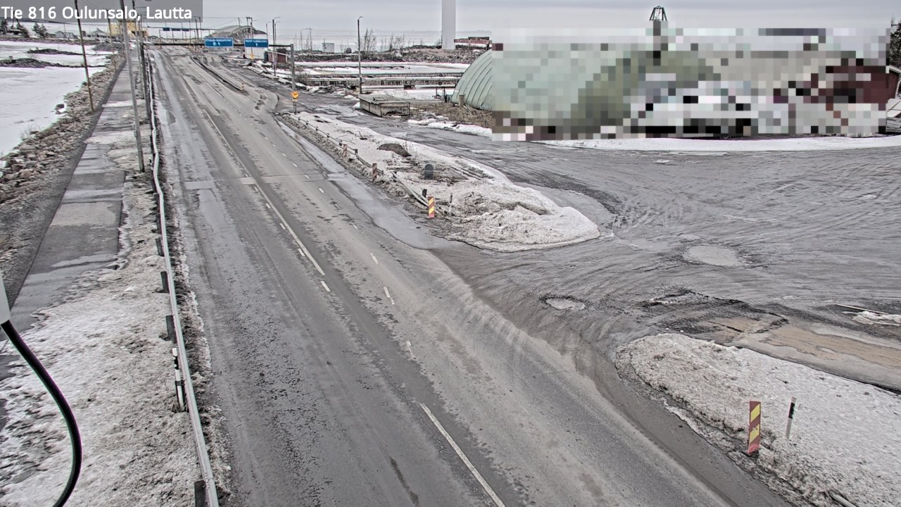 Kelikamerat Kuva Tie 816 Oulunsalo, lauttaranta, Oulu, Pohjois-Pohjanmaa