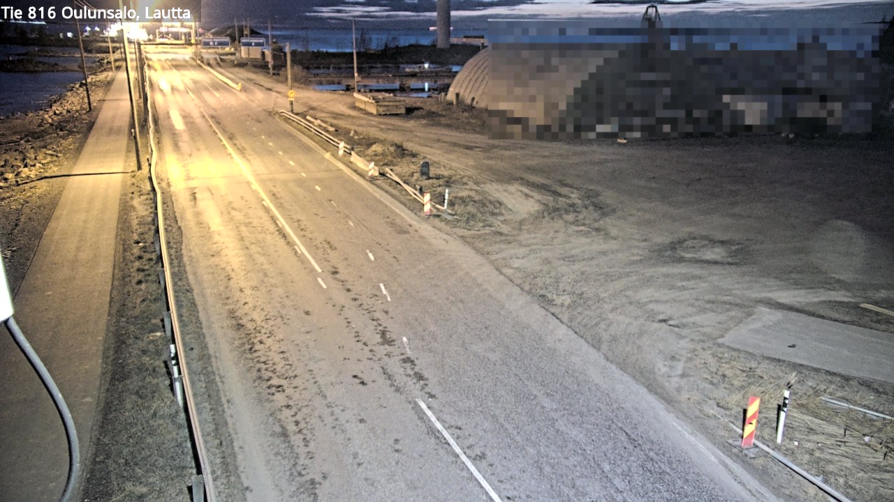 Weather Camera Image Road 816 Oulunsalo, Oulu, Pohjois-Pohjanmaa
