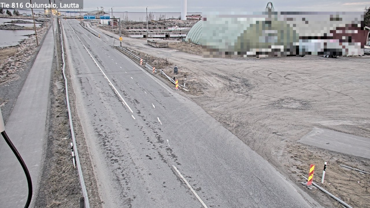Weather Camera Image Väg 816 Uleåsalo, Oulu, Pohjois-Pohjanmaa