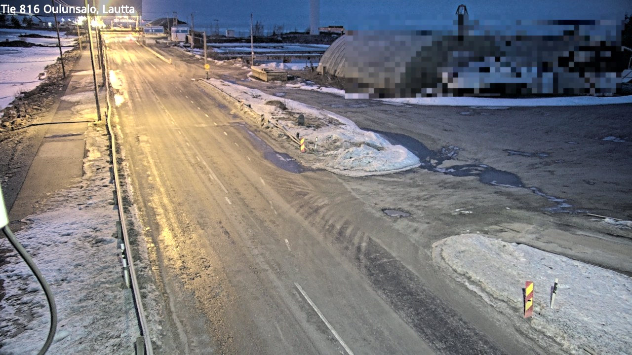 Kelikamerat Kuva Tie 816 Oulunsalo, lauttaranta, Oulu, Pohjois-Pohjanmaa