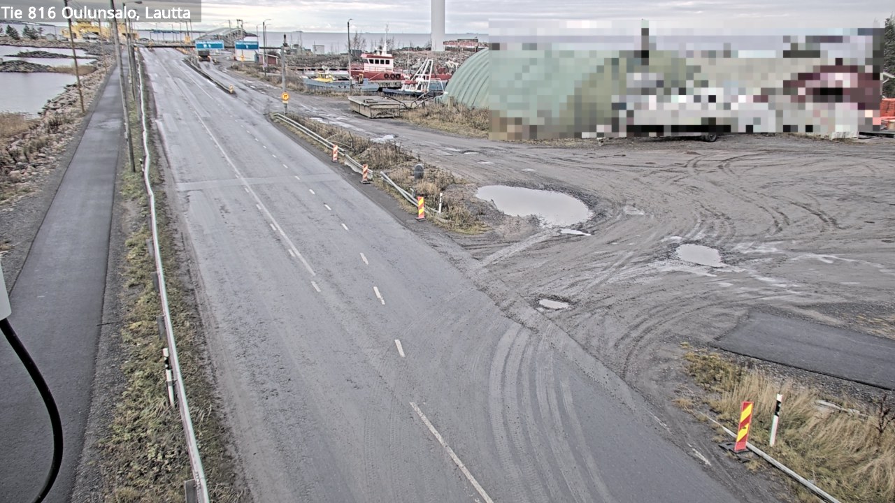 Kelikamerat Kuva Tie 816 Oulunsalo, lauttaranta, Oulu, Pohjois-Pohjanmaa