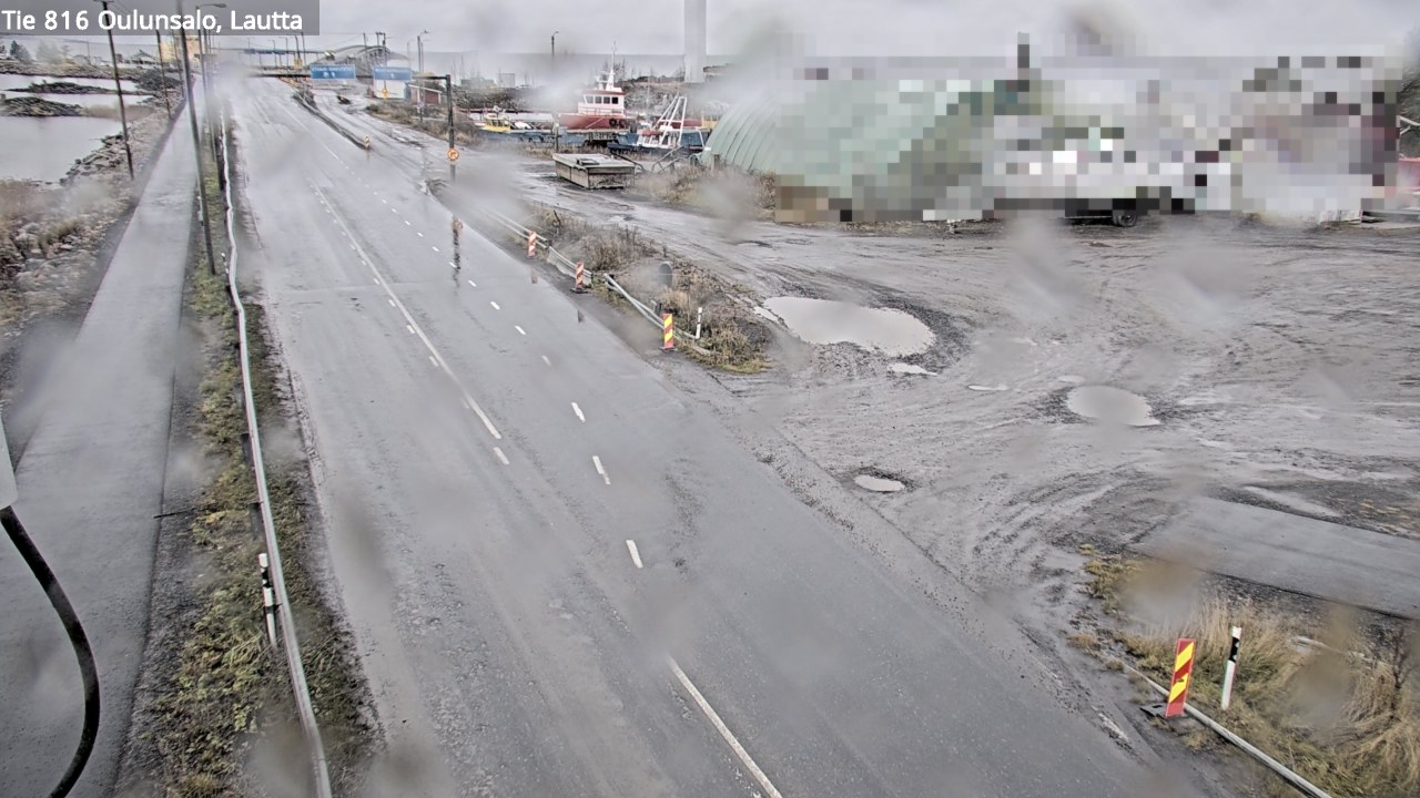 Kelikamerat Kuva Tie 816 Oulunsalo, lauttaranta, Oulu, Pohjois-Pohjanmaa