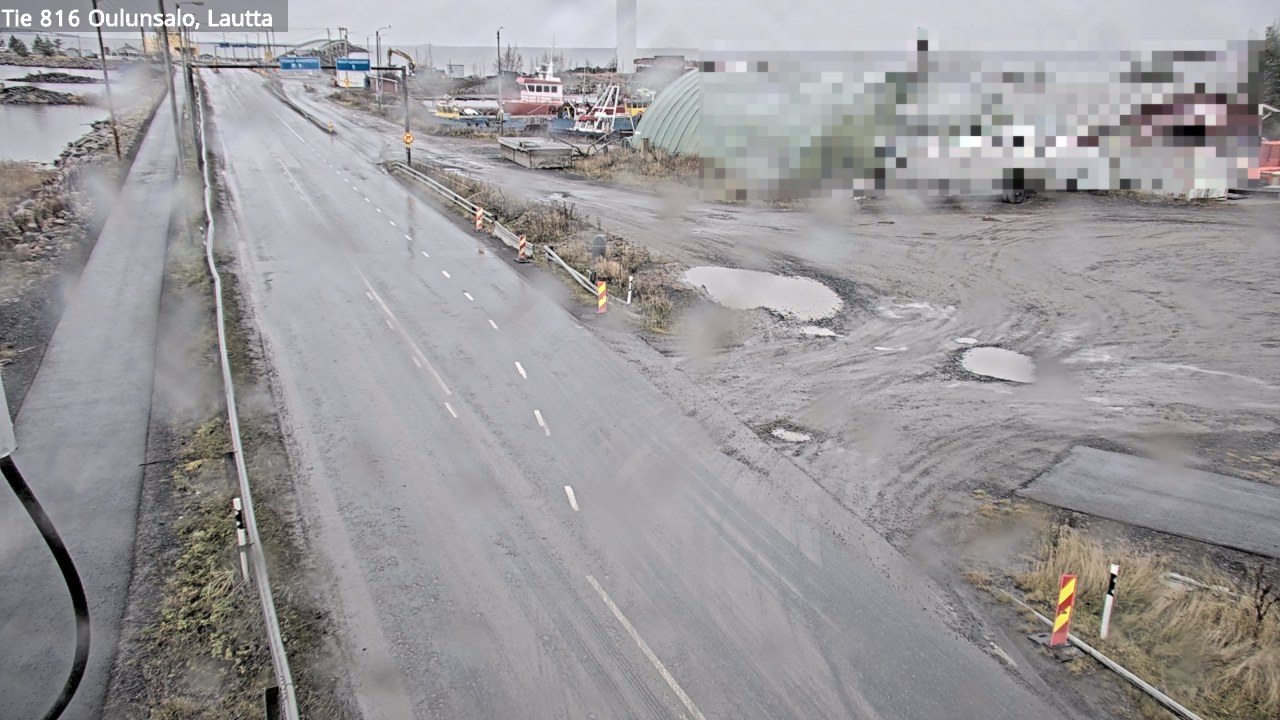 Weather Camera Image Road 816 Oulunsalo, Oulu, Pohjois-Pohjanmaa