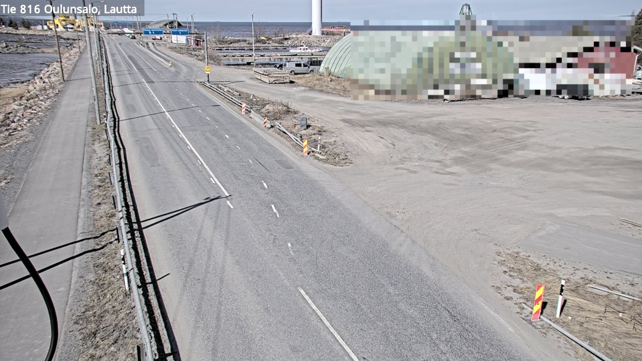 Weather Camera Image Road 816 Oulunsalo, Oulu, Pohjois-Pohjanmaa