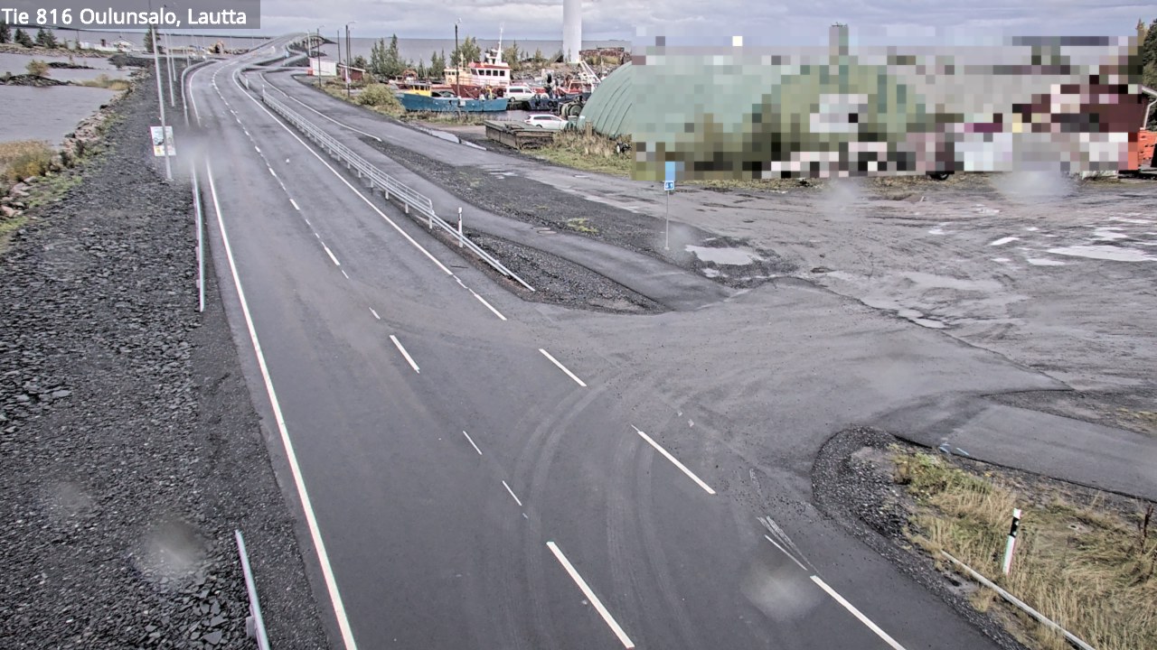 Weather Camera Image Road 816 Oulunsalo, Oulu, Pohjois-Pohjanmaa