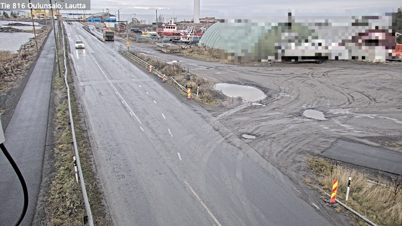 Kelikamerat Kuva Tie 816 Oulunsalo, lauttaranta, Oulu, Pohjois-Pohjanmaa