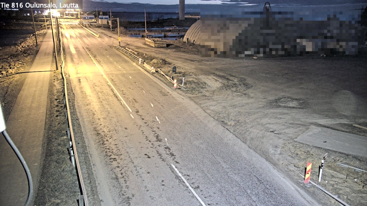 Weather Camera Image Road 816 Oulunsalo, Oulu, Pohjois-Pohjanmaa