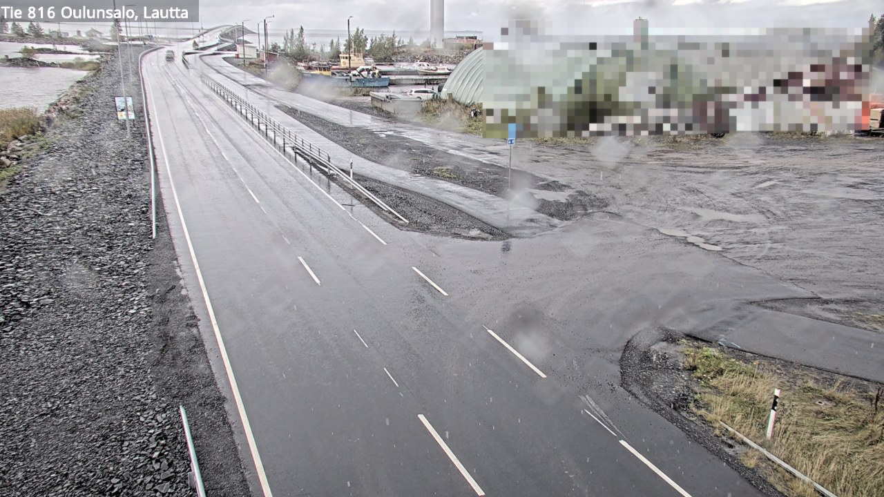 Weather Camera Image Road 816 Oulunsalo, Oulu, Pohjois-Pohjanmaa