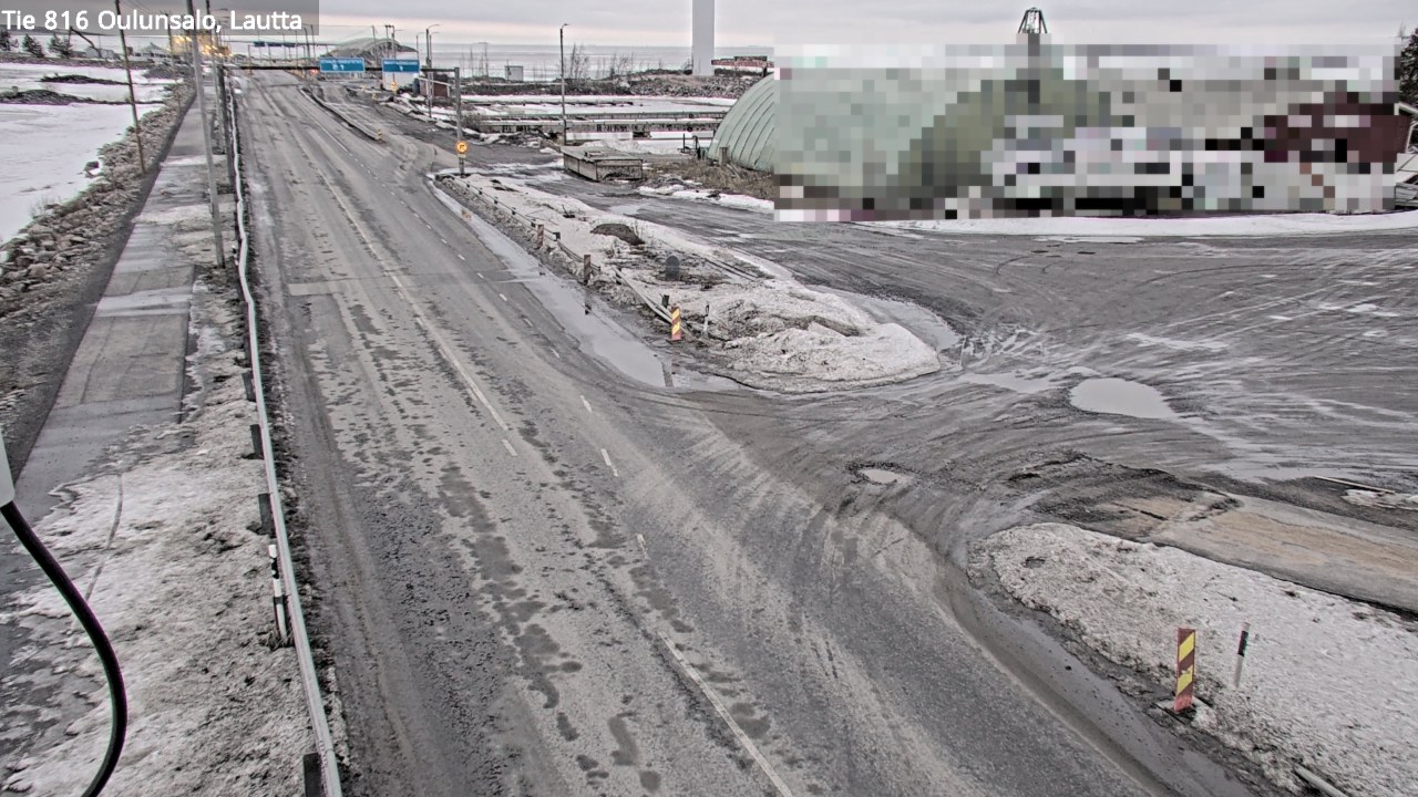 Kelikamerat Kuva Tie 816 Oulunsalo, lauttaranta, Oulu, Pohjois-Pohjanmaa