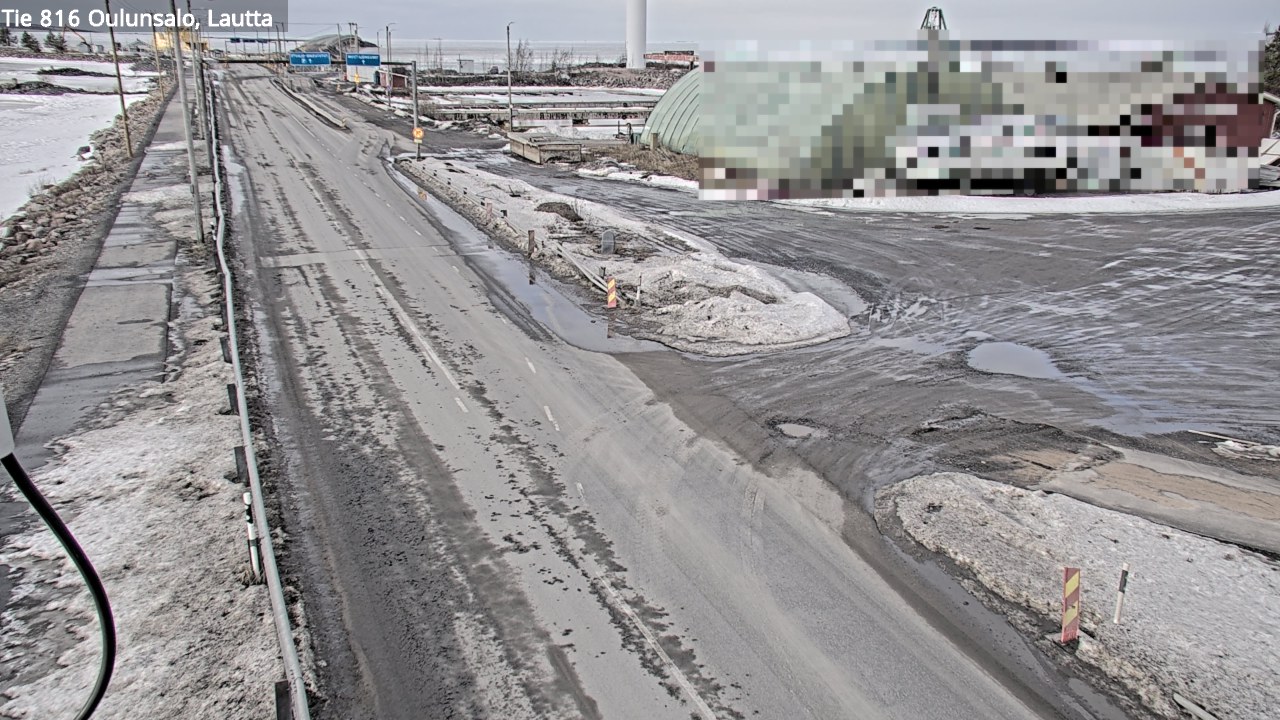 Kelikamerat Kuva Tie 816 Oulunsalo, lauttaranta, Oulu, Pohjois-Pohjanmaa