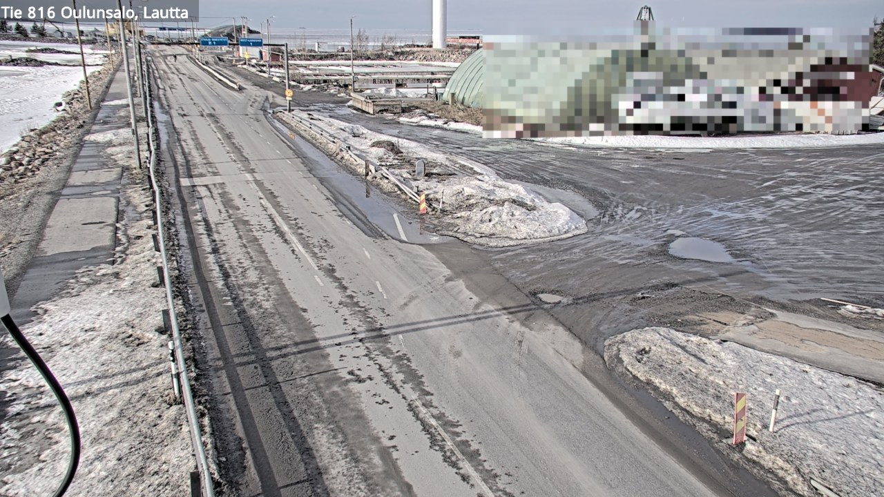 Kelikamerat Kuva Tie 816 Oulunsalo, lauttaranta, Oulu, Pohjois-Pohjanmaa