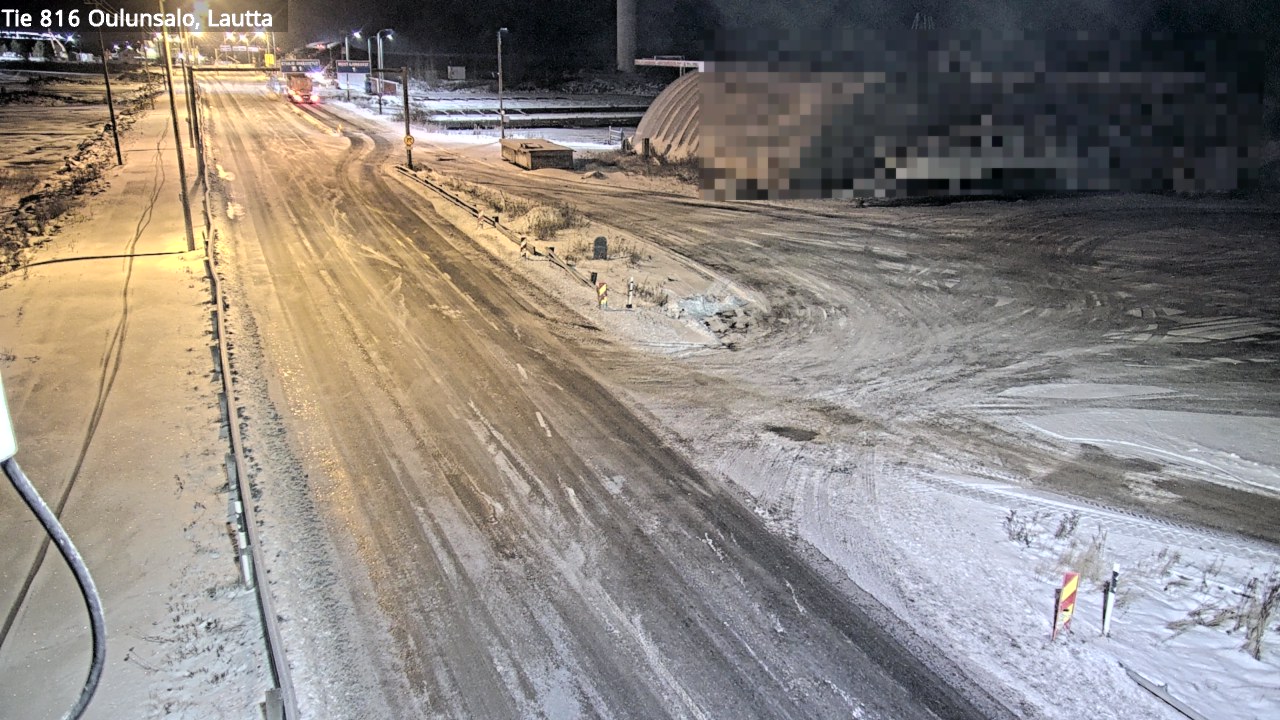 Weather Camera Image Road 816 Oulunsalo, Oulu, Pohjois-Pohjanmaa