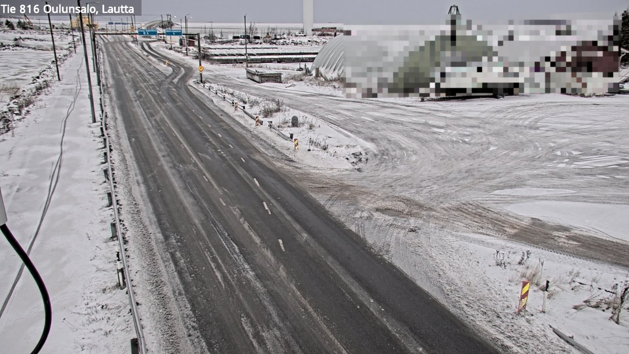 Weather Camera Image Road 816 Oulunsalo, Oulu, Pohjois-Pohjanmaa
