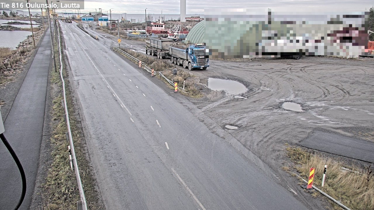 Kelikamerat Kuva Tie 816 Oulunsalo, lauttaranta, Oulu, Pohjois-Pohjanmaa