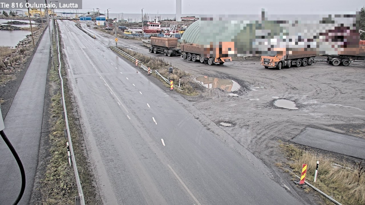 Kelikamerat Kuva Tie 816 Oulunsalo, lauttaranta, Oulu, Pohjois-Pohjanmaa