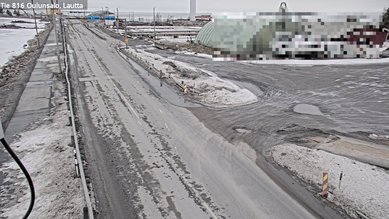 Kelikamerat Kuva Tie 816 Oulunsalo, lauttaranta, Oulu, Pohjois-Pohjanmaa