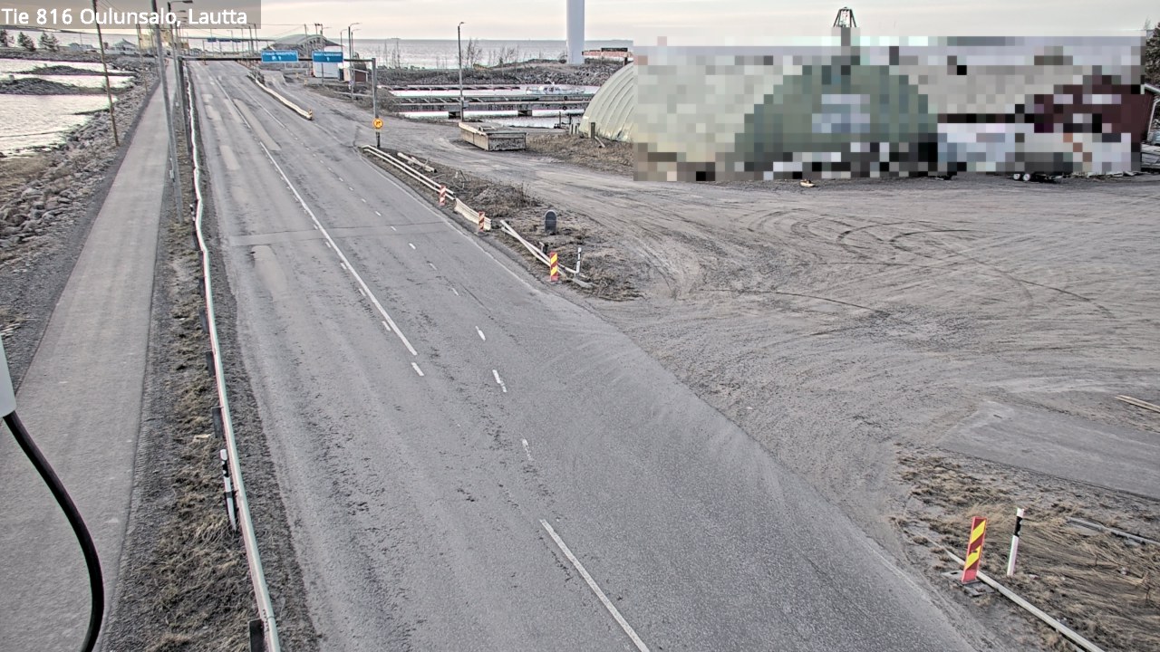 Weather Camera Image Road 816 Oulunsalo, Oulu, Pohjois-Pohjanmaa