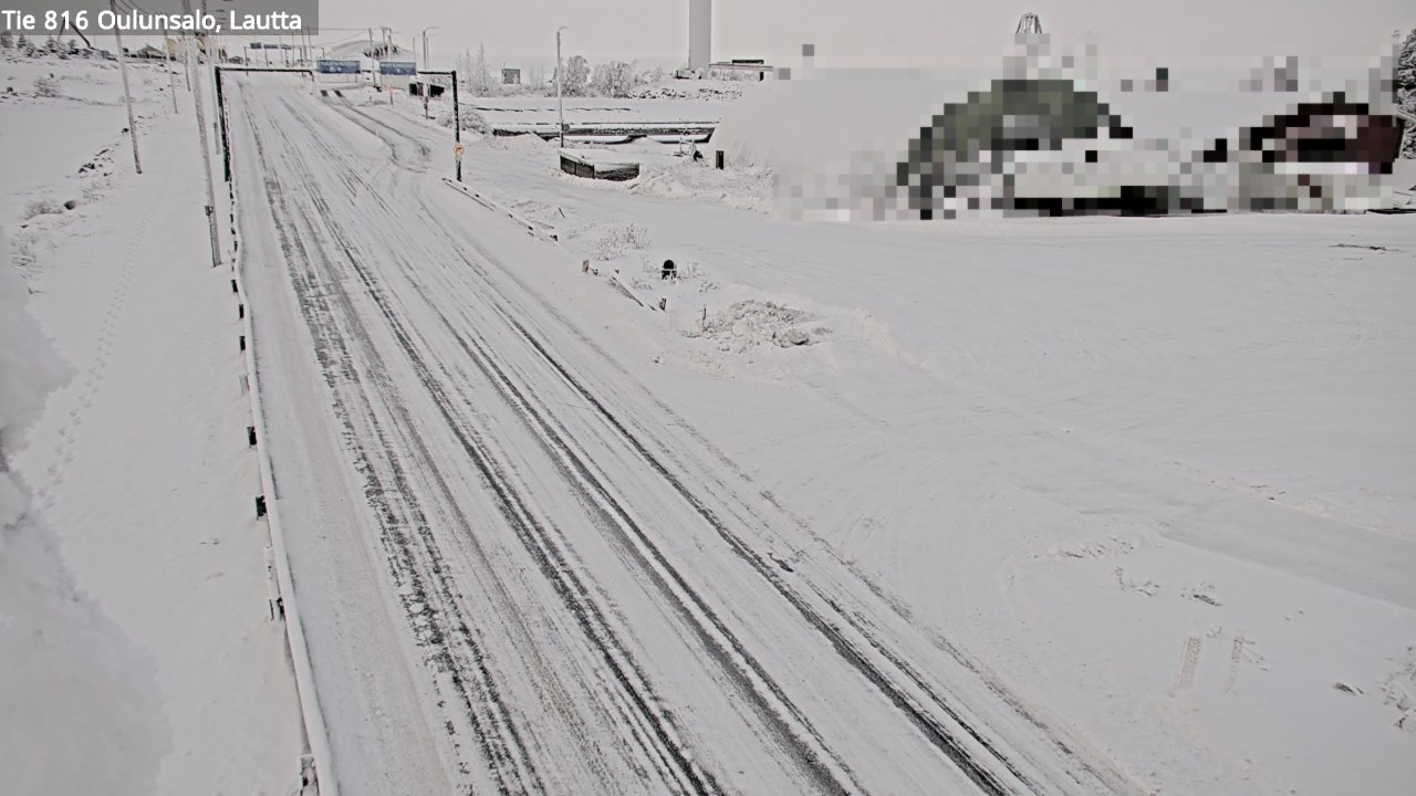 Weather Camera Image Road 816 Oulunsalo, Oulu, Pohjois-Pohjanmaa