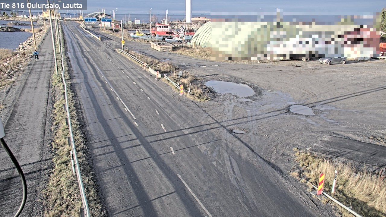 Kelikamerat Kuva Tie 816 Oulunsalo, lauttaranta, Oulu, Pohjois-Pohjanmaa