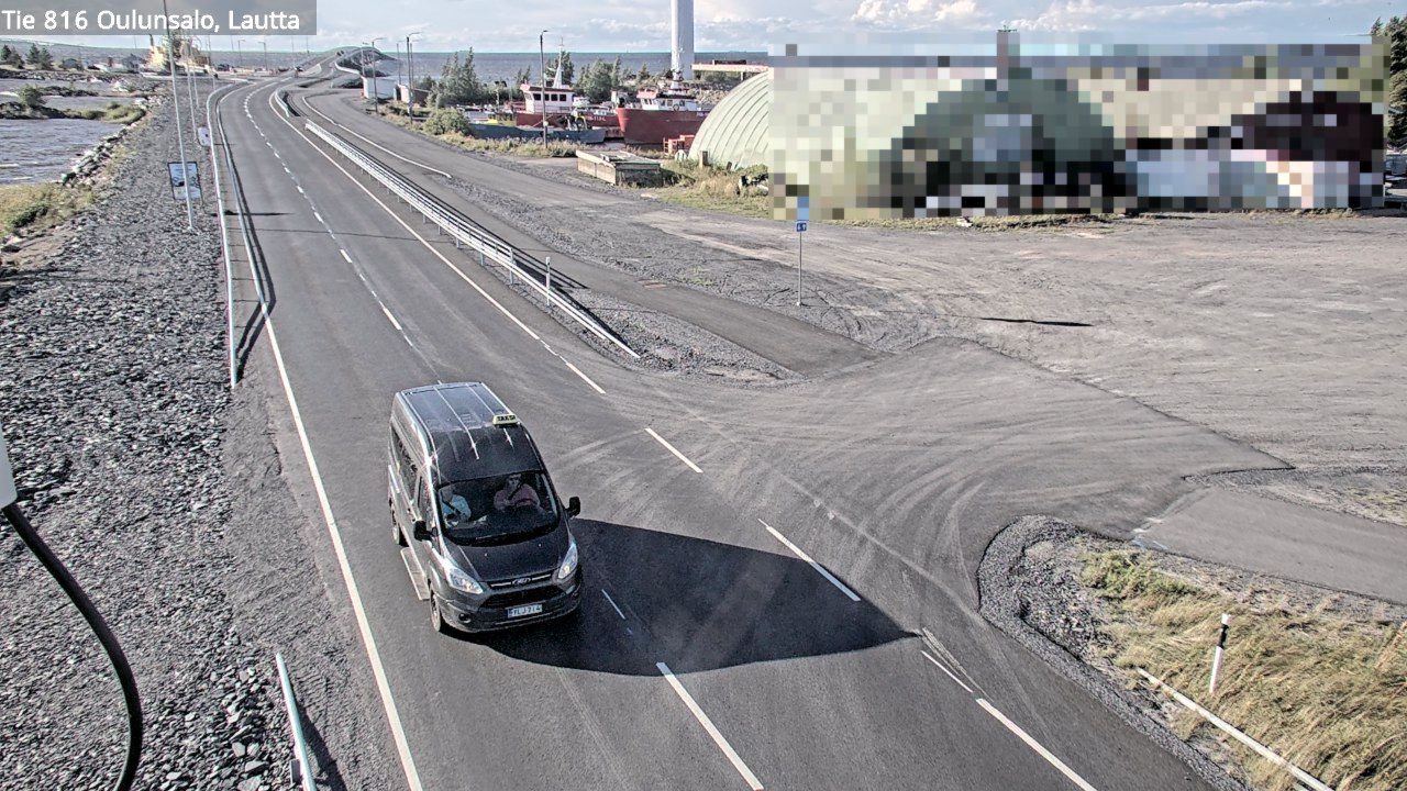 Kelikamerat Kuva Tie 816 Oulunsalo, lauttaranta, Oulu, Pohjois-Pohjanmaa