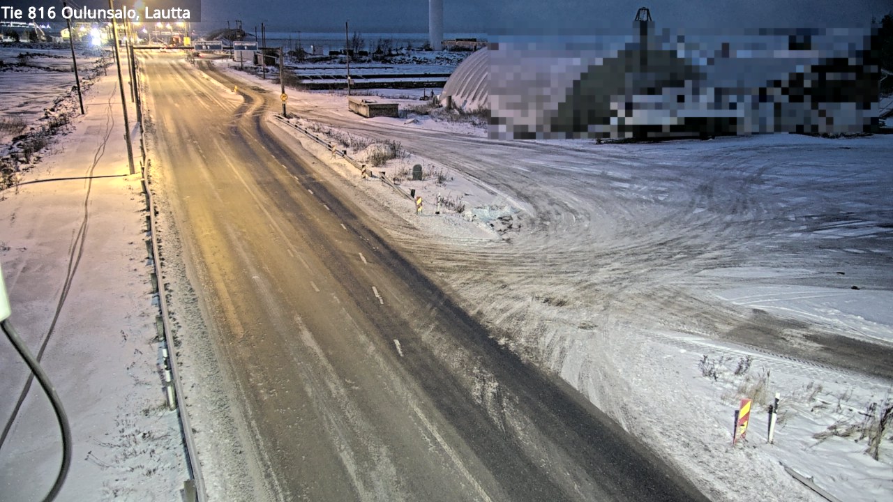Weather Camera Image Road 816 Oulunsalo, Oulu, Pohjois-Pohjanmaa