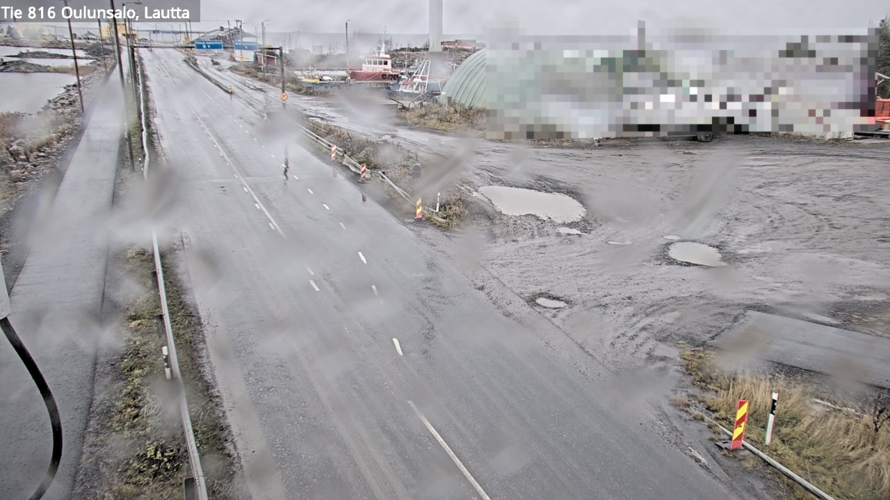 Kelikamerat Kuva Tie 816 Oulunsalo, lauttaranta, Oulu, Pohjois-Pohjanmaa