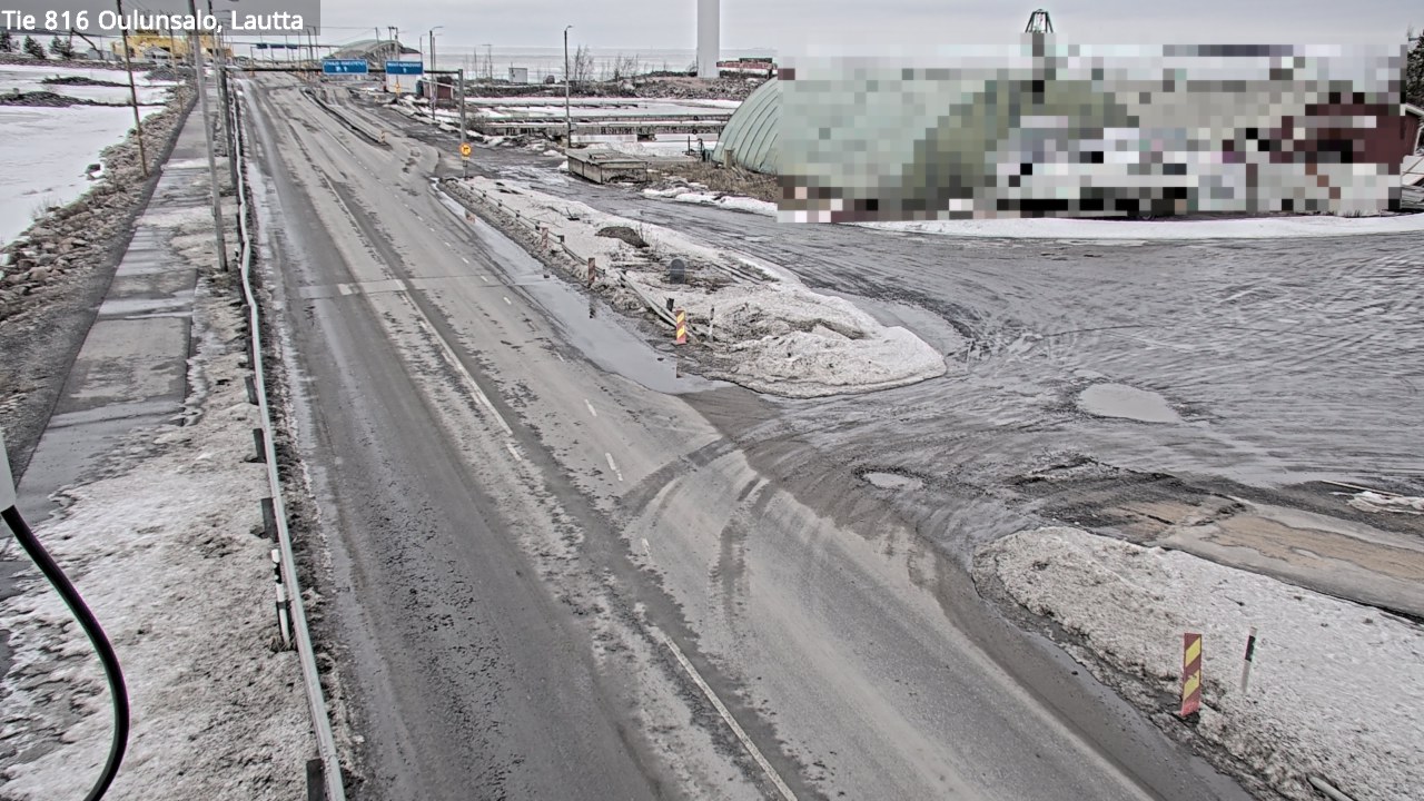 Kelikamerat Kuva Tie 816 Oulunsalo, lauttaranta, Oulu, Pohjois-Pohjanmaa