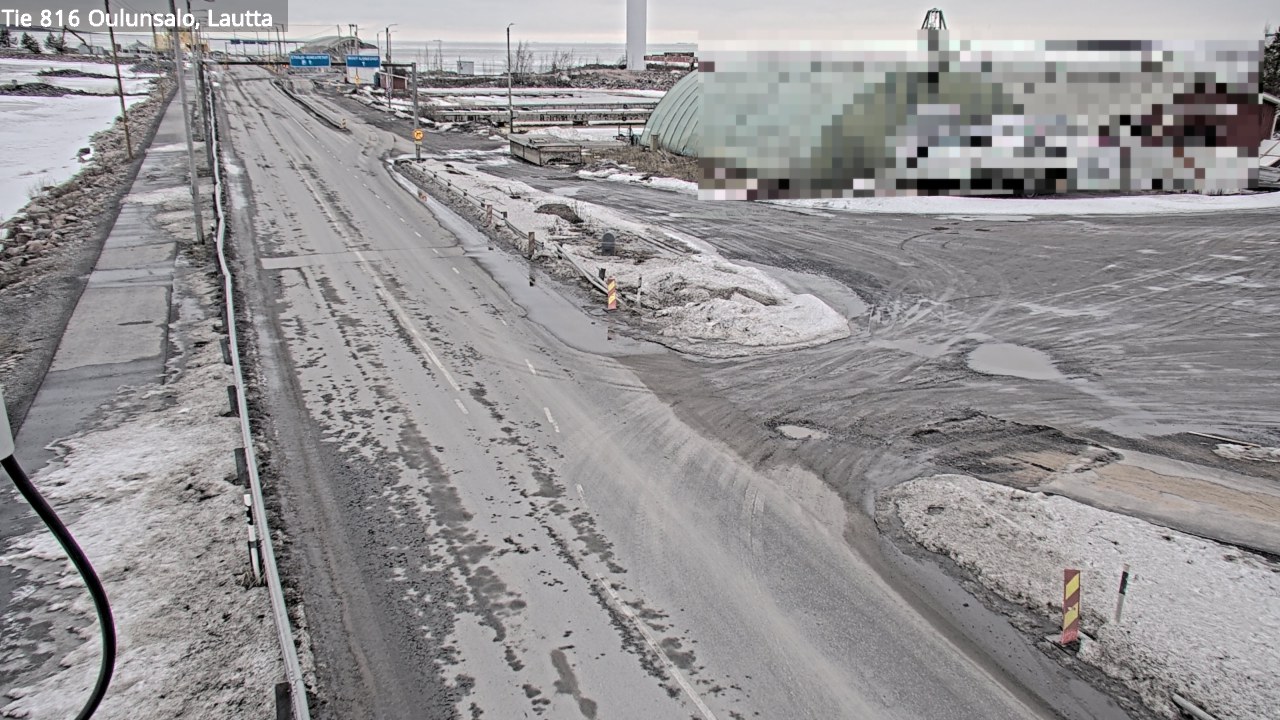 Kelikamerat Kuva Tie 816 Oulunsalo, lauttaranta, Oulu, Pohjois-Pohjanmaa