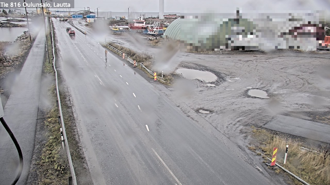 Kelikamerat Kuva Tie 816 Oulunsalo, lauttaranta, Oulu, Pohjois-Pohjanmaa