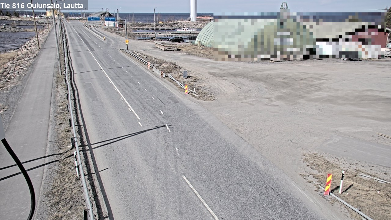 Weather Camera Image Road 816 Oulunsalo, Oulu, Pohjois-Pohjanmaa