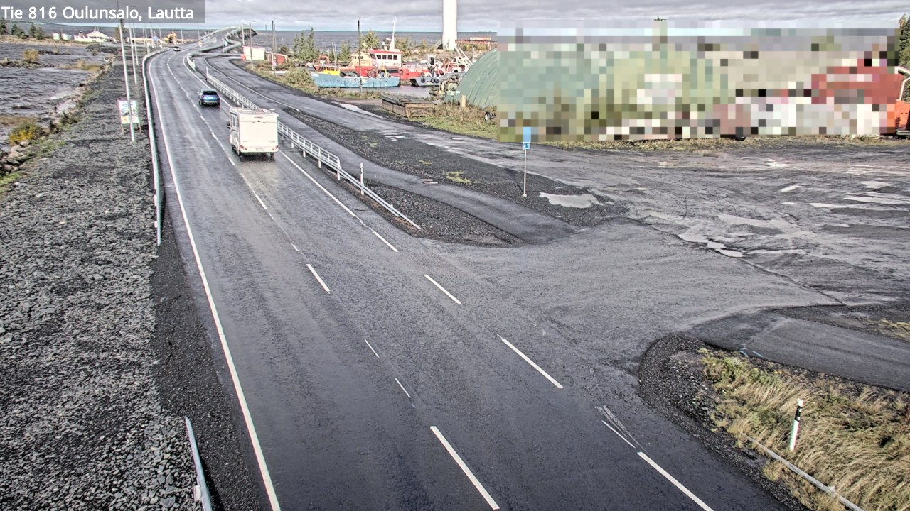 Kelikamerat Kuva Tie 816 Oulunsalo, lauttaranta, Oulu, Pohjois-Pohjanmaa