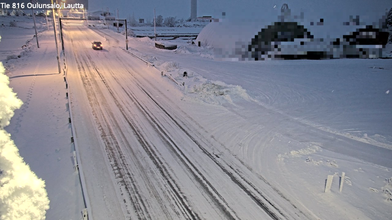 Weather Camera Image Road 816 Oulunsalo, Oulu, Pohjois-Pohjanmaa