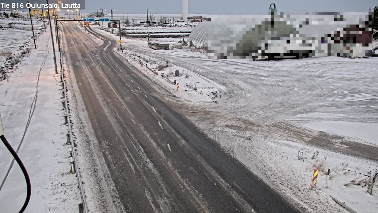 Weather Camera Image Road 816 Oulunsalo, Oulu, Pohjois-Pohjanmaa
