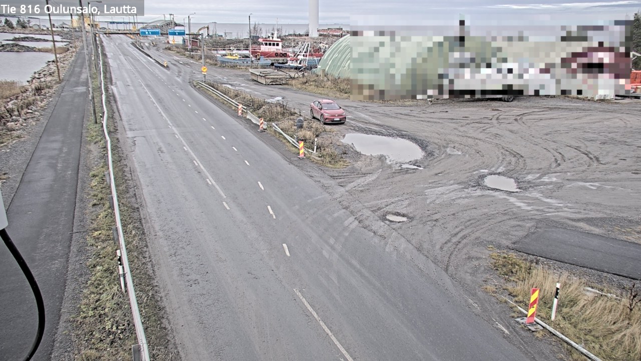 Kelikamerat Kuva Tie 816 Oulunsalo, lauttaranta, Oulu, Pohjois-Pohjanmaa