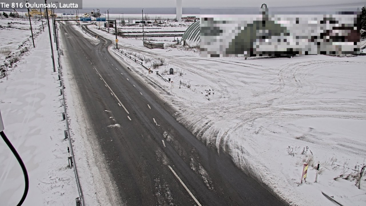 Kelikamerat Kuva Tie 816 Oulunsalo, lauttaranta, Oulu, Pohjois-Pohjanmaa