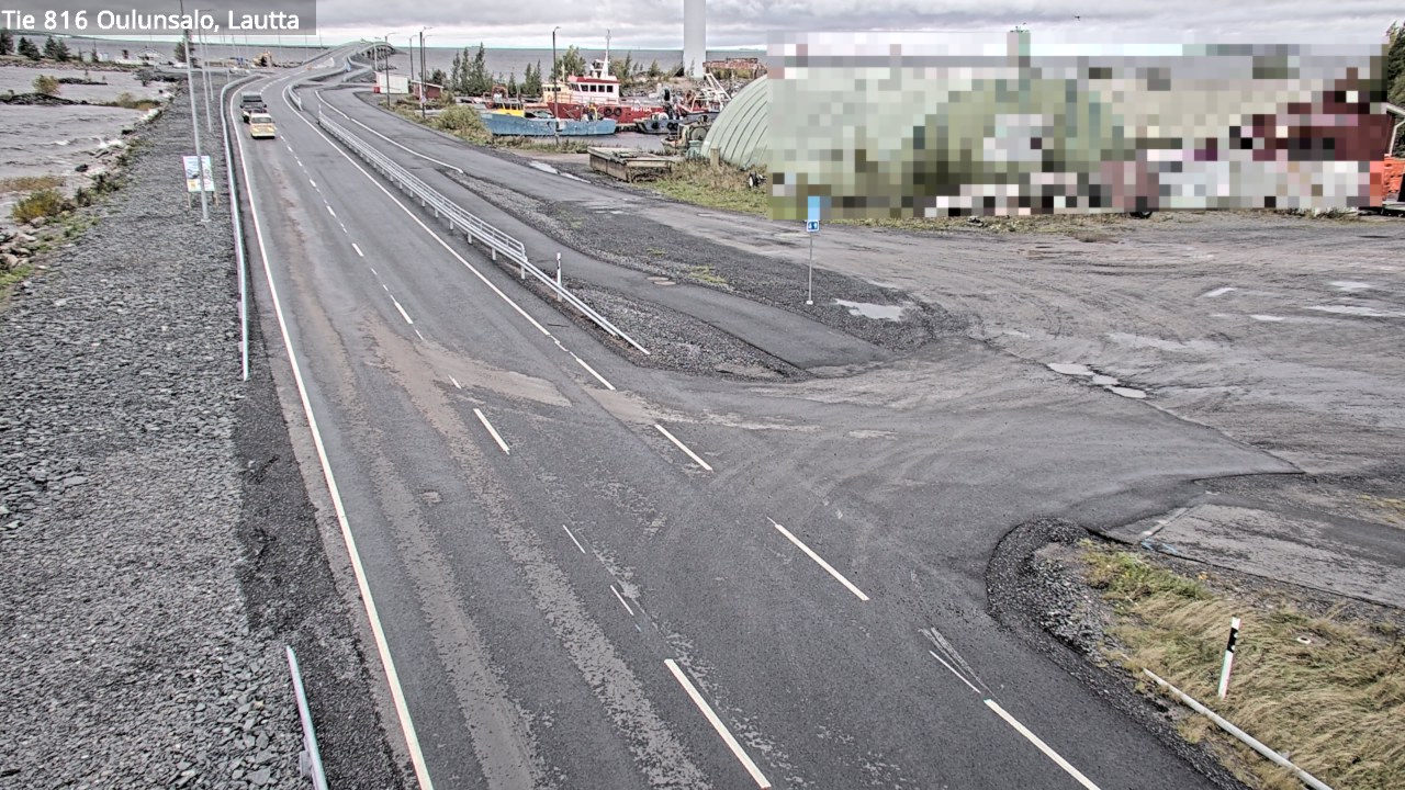 Kelikamerat Kuva Tie 816 Oulunsalo, lauttaranta, Oulu, Pohjois-Pohjanmaa