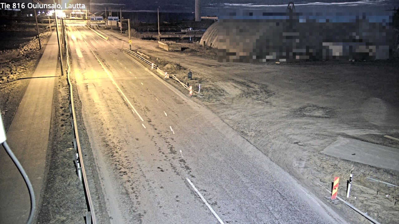 Weather Camera Image Road 816 Oulunsalo, Oulu, Pohjois-Pohjanmaa