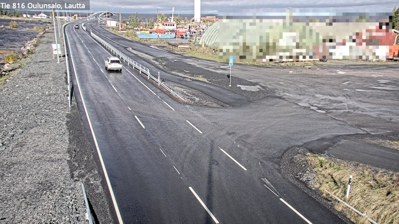 Kelikamerat Kuva Tie 816 Oulunsalo, lauttaranta, Oulu, Pohjois-Pohjanmaa