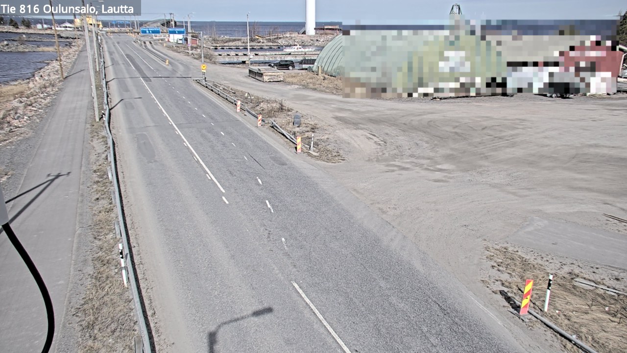 Weather Camera Image Road 816 Oulunsalo, Oulu, Pohjois-Pohjanmaa
