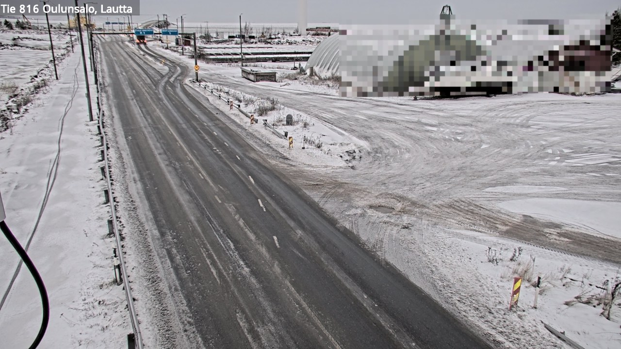 Weather Camera Image Road 816 Oulunsalo, Oulu, Pohjois-Pohjanmaa
