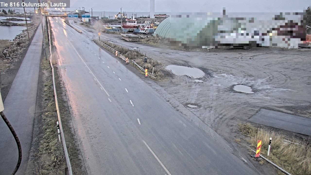 Weather Camera Image Road 816 Oulunsalo, Oulu, Pohjois-Pohjanmaa