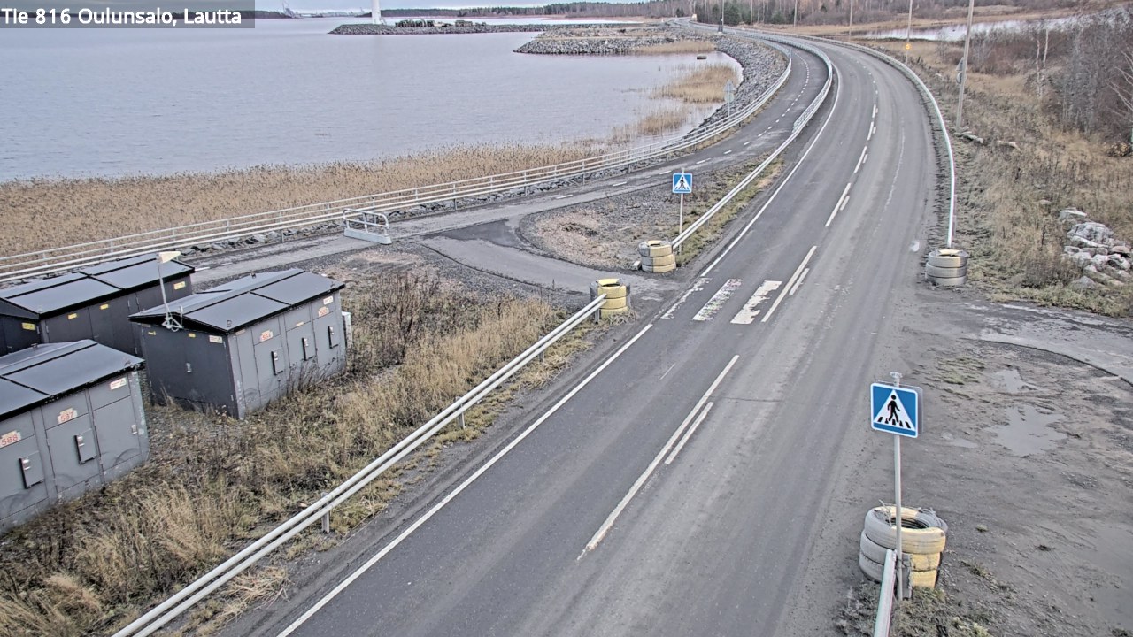 Kelikamerat Kuva Tie 816 Oulunsalo, lauttaranta, Oulu, Pohjois-Pohjanmaa