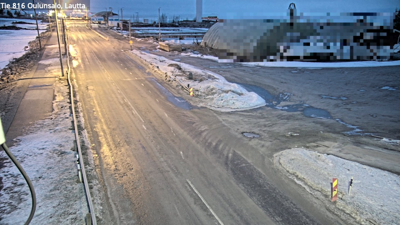 Kelikamerat Kuva Tie 816 Oulunsalo, lauttaranta, Oulu, Pohjois-Pohjanmaa