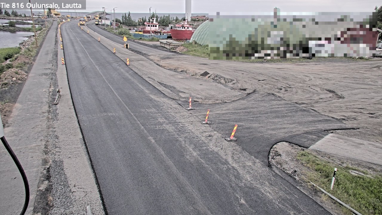 Kelikamerat Kuva Tie 816 Oulunsalo, lauttaranta, Oulu, Pohjois-Pohjanmaa