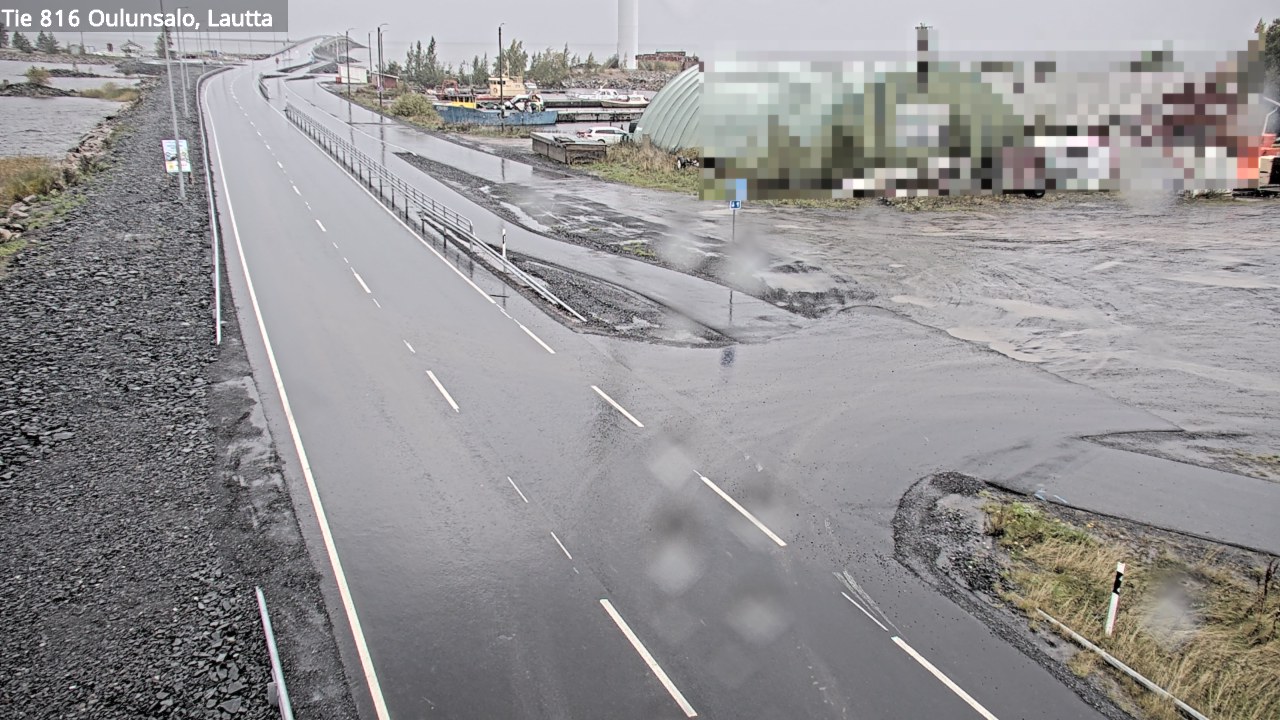 Weather Camera Image Road 816 Oulunsalo, Oulu, Pohjois-Pohjanmaa