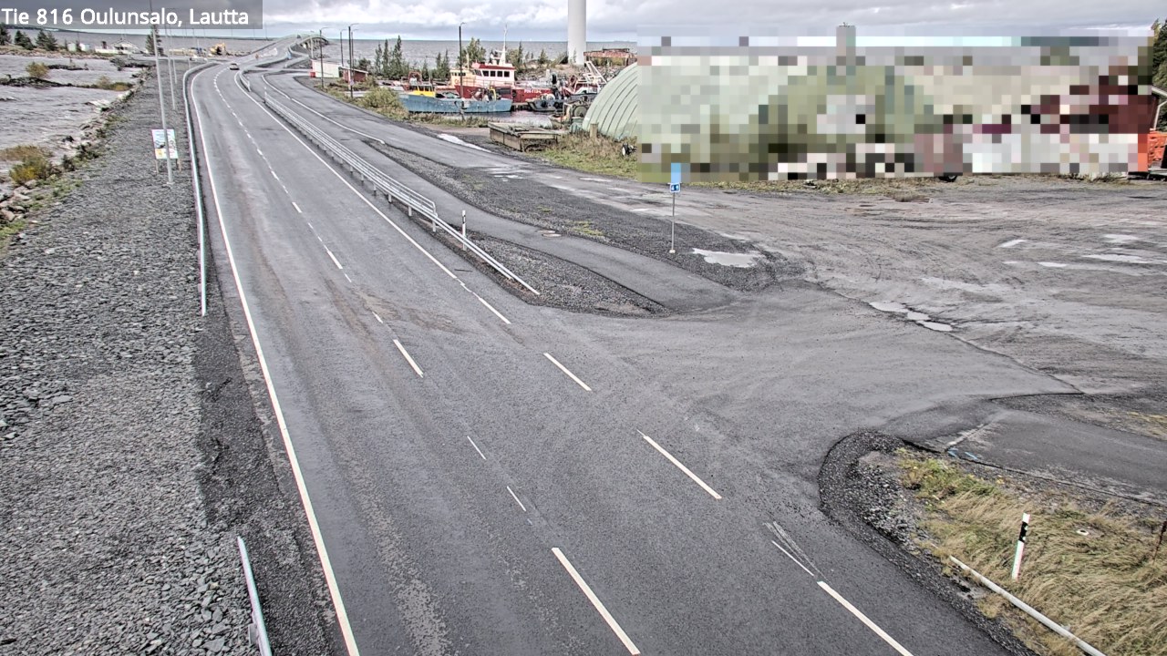 Kelikamerat Kuva Tie 816 Oulunsalo, lauttaranta, Oulu, Pohjois-Pohjanmaa